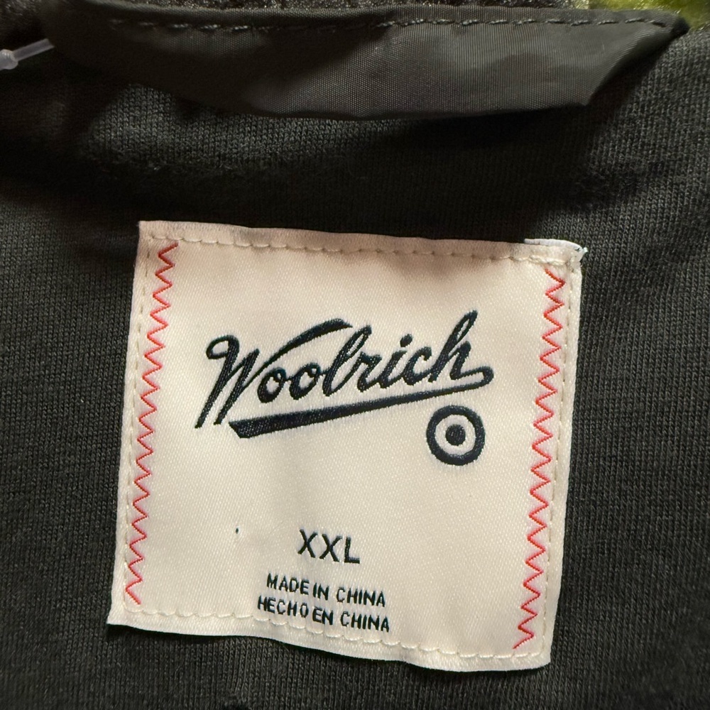 Woolrich x Target Floral Sherpa Jacket - olive green and pink. XXL - Picture 4 of 6